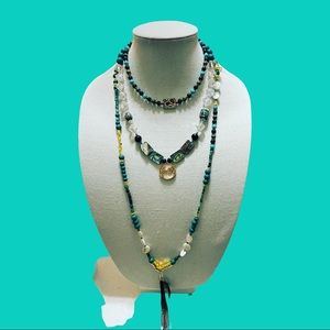 Abalone beaded necklaces